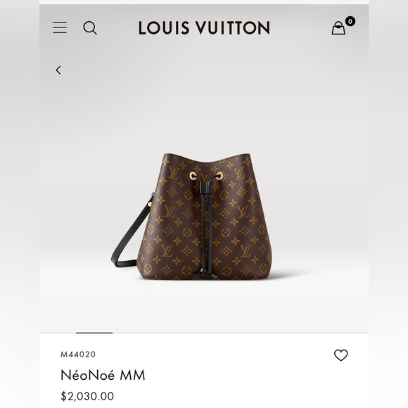 SOLD!! Louis Vuitton NéoNoé bucket bag - Picture 10 of 11